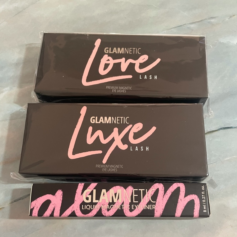 💥 Set of two Glamnectic eyelashes and glue